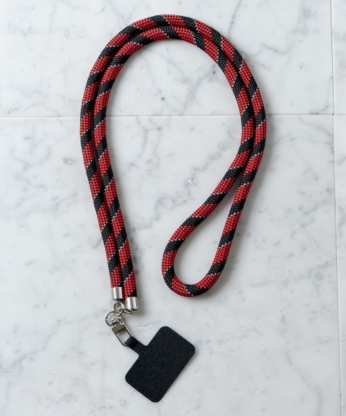 NEW GENTLEMAN(ニュージェントルマン)の「アウトバック ストラップ/モバイル ストラップ(ユニセックスアイテム/全機種対応)(スマホグッズ・メンズ・ブラック/パープル/グレー/レッド/サックスブルー/イエロー/オレンジ/ブラックミックス/ローズ/レッド系その他・FREE)」の16枚目の写真