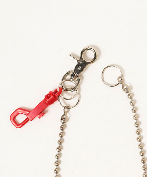 BEAMS BOY(ビームスボーイ)の「ROSETTA PRAYER / ウォレットチェーン(ウォレットチェーン・レディース・レッド/ブルー・ONE SIZE)」の4枚目の写真