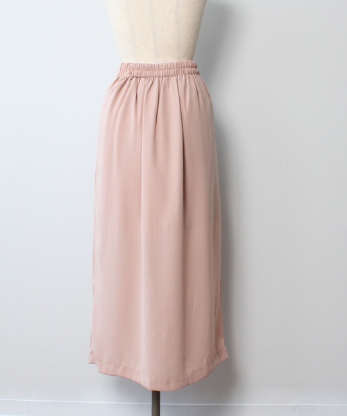 toucher du brise（トゥシェドブリーズ）の「【yuririnコラボ】スリットちら見せタイトスカート（スカート・レディース・ブラック/ピンク/ベージュ・S/M）」の7枚目の写真