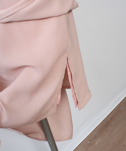 toucher du brise（トゥシェドブリーズ）の「【yuririnコラボ】スリットちら見せタイトスカート（スカート・レディース・ブラック/ピンク/ベージュ・S/M）」の17枚目の写真