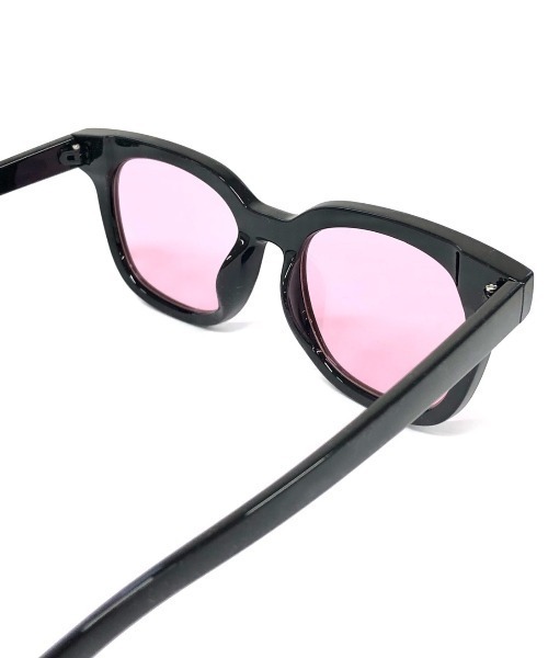 XU（エックスユー）の「【XU/エックスユー】color sunglasses (7color)/カラーサングラス サングラス カラーレンズ 眼鏡（サングラス・メンズ・ピンク/グリーン/ブルー/ブラック・ONE SIZE）」の6枚目の写真