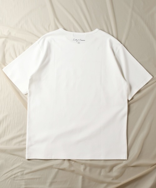 UNION STATION（ユニオンステーション）の「【Lilly&Emma/リリー&エマ】 別注 オリジナルTシャツ/半袖 プリントTEE（Tシャツ/カットソー・メンズ・ホワイト/ホワイト系その他/ホワイト系その他2・LL/M/L）」の12枚目の写真