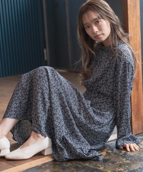 ブランド古着 長袖ワンピース ワンピース Mysty Woman ミスティウーマン のファッション通販 Zozoused