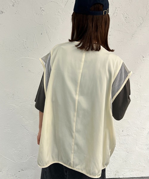 apres jour mignon(アプレジュールミニョン)の「フィッシングベスト【ZOZOTOWN限定アイテム】(ベスト・レディース・ブラック/アイボリー/カーキ・フリー)」の6枚目の写真