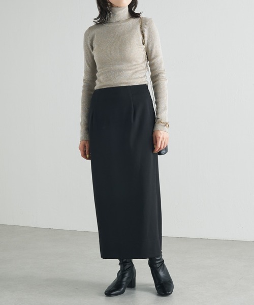 PAPILLONNER（パピヨネ）の「ホールド力抜群/ストレッチショートブーツ/PAPILLONNER/パピヨネ（ブーツ・レディース・ブラック/オフホワイト・S/M/L）」の22枚目の写真