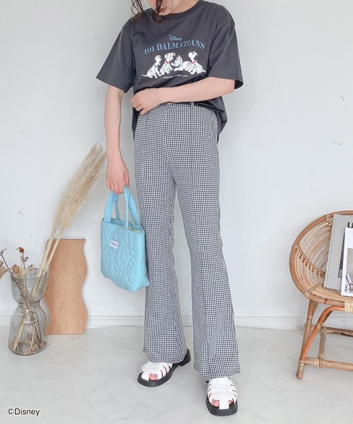 AS KNOW AS plus（アズノゥアズプラス）の「●101匹わんちゃんTシャツ 【Disney（ディズニー）】（Tシャツ/カットソー・レディース・オレンジ/グリーン/オートミール/スミクロ・FREE）」の22枚目の写真