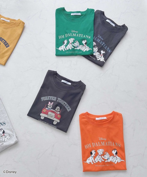 AS KNOW AS plus, 101匹わんちゃんTシャツ 【Disney(ディズニー)】 WEAR AS KNOW AS plus, 101匹わんちゃんTシャツ 【Disney(ディズニー)】 WEAR