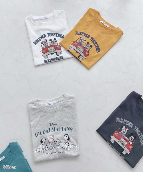 AS KNOW AS plus（アズノゥアズプラス）の「●101匹わんちゃんTシャツ 【Disney（ディズニー）】（Tシャツ/カットソー・レディース・オレンジ/グリーン/オートミール/スミクロ・FREE）」の16枚目の写真