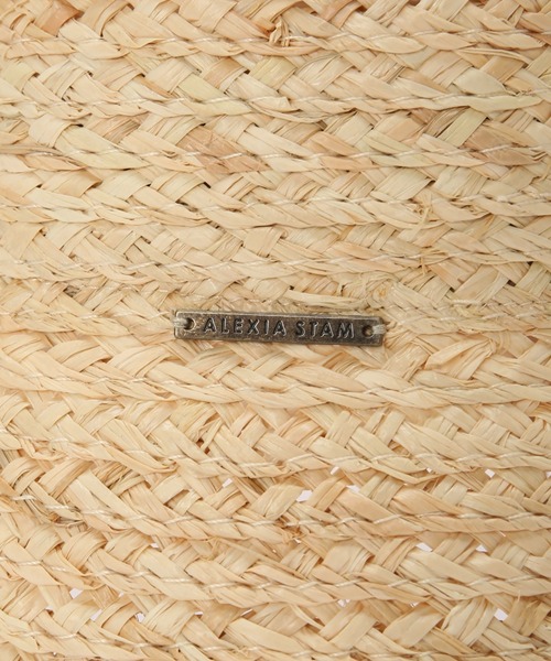 ALEXIA STAM（アリシアスタン）の「Raffia Bucket Hat /ラフィアバケットハット（ハット・レディース・ブラック/ナチュラル・FREE）」の18枚目の写真