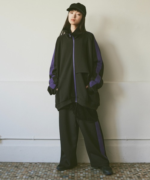 Utusiyo（ウツシヨ）の「track wide pants 潤（その他パンツ