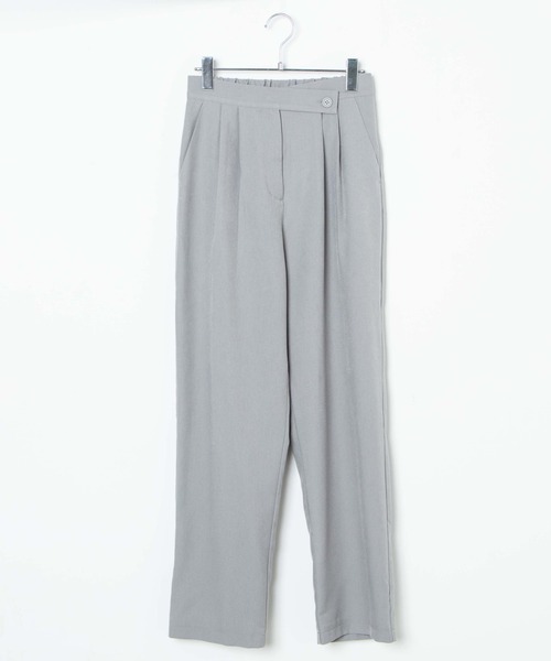 WEGO（ウィゴー）の「WEGO/【セットアップ対応商品】ベルトデザインタックスラックス（スラックス・レディース・ブラック/グレー/ベージュ系その他2・FREE）」の22枚目の写真