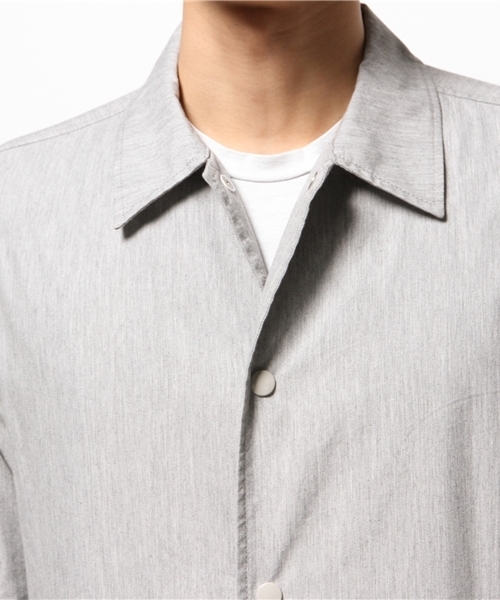 JOURNAL STANDARD（ジャーナルスタンダード）の「コットンコーティングコーチジャケット #（ブルゾン・メンズ・ネイビー/グレー/アイボリー・LARGE/MEDIUM）」の8枚目の写真