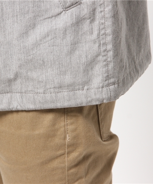 JOURNAL STANDARD（ジャーナルスタンダード）の「コットンコーティングコーチジャケット #（ブルゾン・メンズ・ネイビー/グレー/アイボリー・LARGE/MEDIUM）」の16枚目の写真