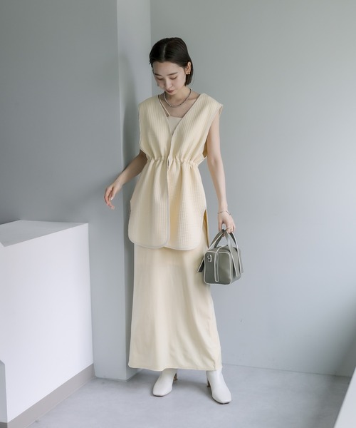 mystic（ミスティック）の「【2022AW】シンプルスクエアショートブーツ（ブーツ・レディース・ブラック/オフホワイト・38/36/37）」の18枚目の写真