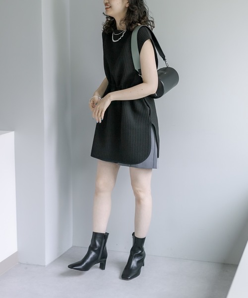 mystic サイドゴアブーツ 人気のため復活！】スクエアサイドゴアブーツ | mystic mystic スクエアサイドゴアブーツ