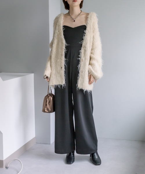 mystic（ミスティック）の「【2022AW】シンプルスクエアショートブーツ（ブーツ・レディース・ブラック/オフホワイト・38/36/37）」の13枚目の写真