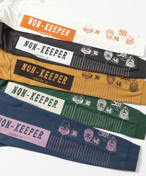 KRIFF MAYER（クリフメイヤー）の「チルタイムロンT(釣り)（Tシャツ/カットソー・メンズ・ネイビー/オフホワイト/グリーン/マスタード/チャコール・SMALL/MEDIUM/LARGE/X-LARGE）」の12枚目の写真