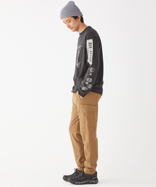 KRIFF MAYER（クリフメイヤー）の「チルタイムロンT(釣り)（Tシャツ/カットソー・メンズ・ネイビー/オフホワイト/グリーン/マスタード/チャコール・SMALL/MEDIUM/LARGE/X-LARGE）」の19枚目の写真