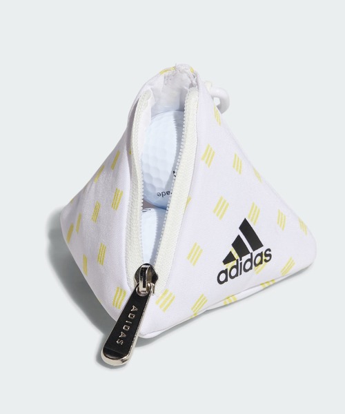adidas(アディダス)の「スリーバー モノグラム柄 ボールケース【adidas Golf/アディダスゴルフ】(ゴルフグッズ・レディース・ホワイト/ブラック・FREE)」の11枚目の写真