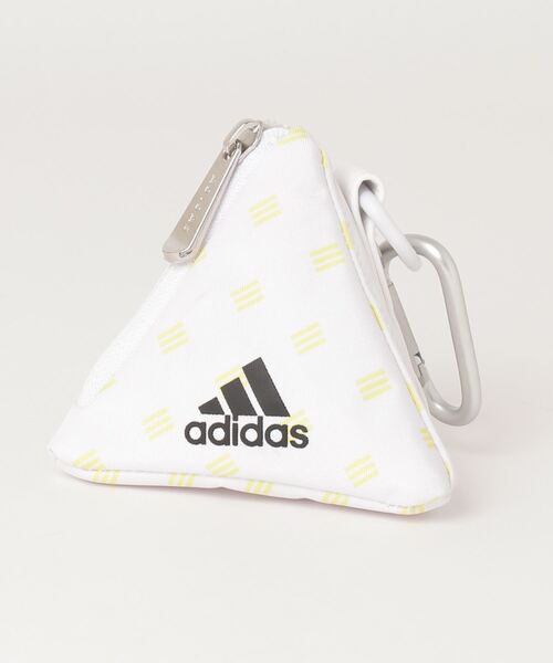 adidas(アディダス)の「スリーバー モノグラム柄 ボールケース【adidas Golf/アディダスゴルフ】(ゴルフグッズ・レディース・ホワイト/ブラック・FREE)」の8枚目の写真