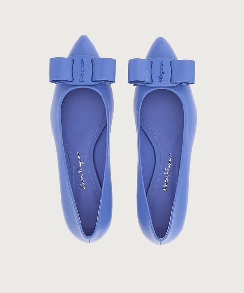 FERRAGAMO(フェラガモ)の「VIVA(バレエシューズ・レディース・コバルトブルー・6/6.5/5/7)」の5枚目の写真
