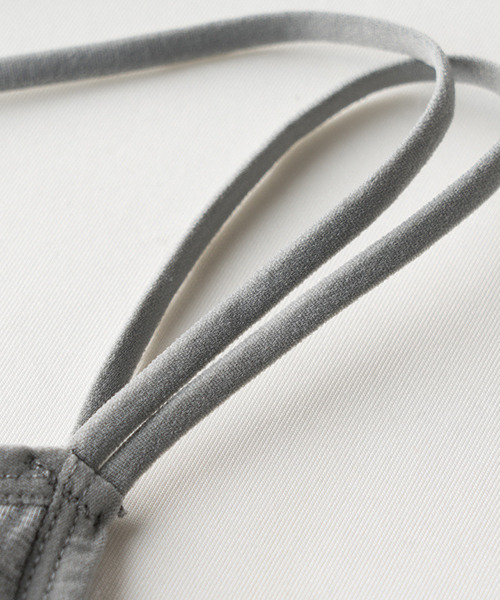 c.u.l（シーユーエル）の「カップ付きバッククロスキャミソール culw249（キャミソール・レディース・ブラック/ホワイト・M/L/XL）」の15枚目の写真