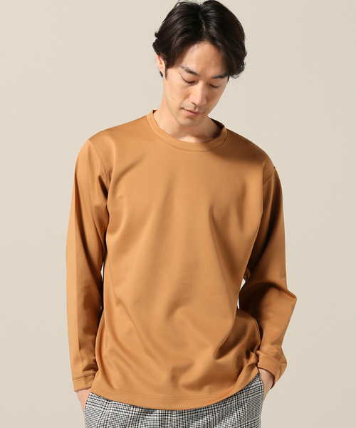 B.C STOCK(ベーセーストック)の「ヘビーポンチクルー(Tシャツ/カットソー・メンズ・ベージュ/ピンク・MEDIUM/LARGE)」の1枚目の写真