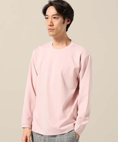 B.C STOCK(ベーセーストック)の「ヘビーポンチクルー(Tシャツ/カットソー・メンズ・ベージュ/ピンク・MEDIUM/LARGE)」の2枚目の写真