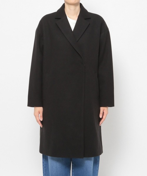 LEPSIM（レプシィム）の「TRチェスターコート　277800（チェスターコート・レディース・ブラック/モカ/イエロー・FREE/TALL）」の7枚目の写真