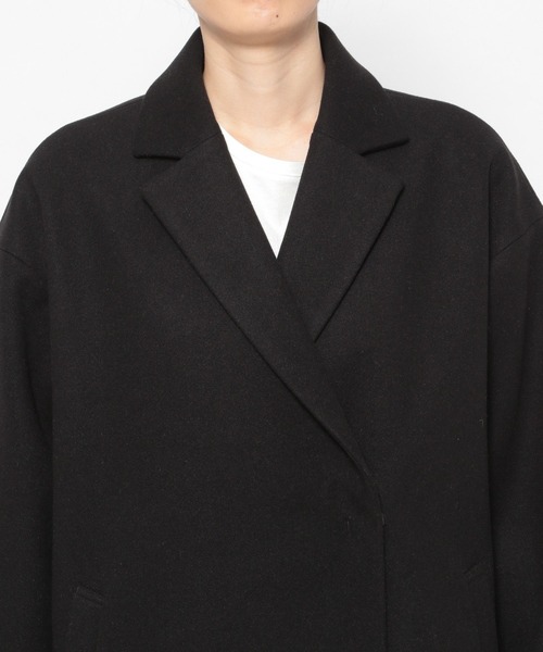 LEPSIM（レプシィム）の「TRチェスターコート　277800（チェスターコート・レディース・ブラック/モカ/イエロー・FREE/TALL）」の10枚目の写真