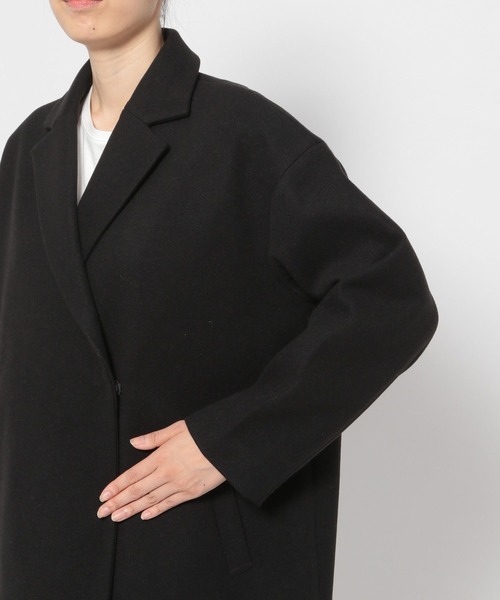 LEPSIM（レプシィム）の「TRチェスターコート　277800（チェスターコート・レディース・ブラック/モカ/イエロー・FREE/TALL）」の11枚目の写真