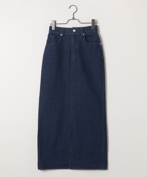 ステラマッカートニー　デニム　スリット　ロングスカート ステラマッカートニー デニム スリット ロングスカート