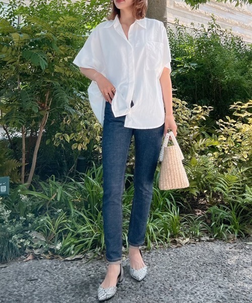 Vicente（ヴィセンテ）の「Paletone shirt（シャツ/ブラウス・レディース・ホワイト/ピンク・FREE）」の5枚目の写真