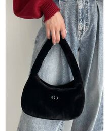 EMODA | フェイクファーハンドルバッグ(ハンドバッグ)