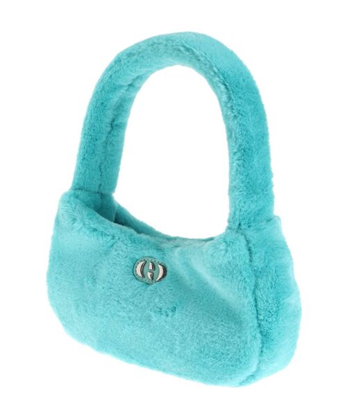 EMODA（エモダ）の「フェイクファーハンドルバッグ（ハンドバッグ・レディース・ホワイト/ブラック/ブルー・FREE）」の19枚目の写真