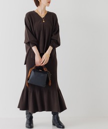 【WEB限定】【上下セット】ニットセットアップ