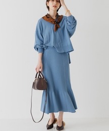 【WEB限定】【上下セット】ニットセットアップ