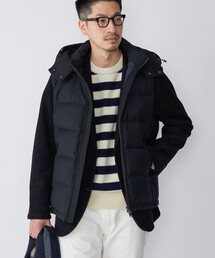 SHIPS | SHIPS: GOOSE DOWN ウール ダウンベスト 22FW(ダウンベスト)