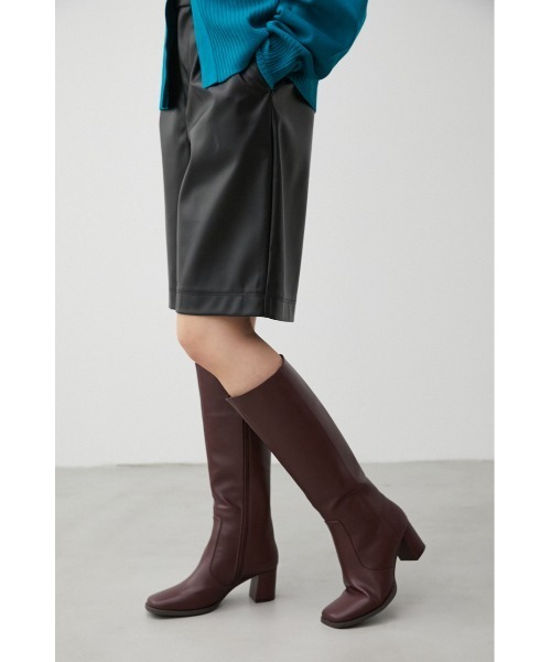 AZUL by moussy(アズールバイマウジー)の「LONG BOOTS/ロングブーツ(ブーツ・レディース・ブラック/ボルドー・SMALL/MEDIUM/LARGE/LL)」の10枚目の写真