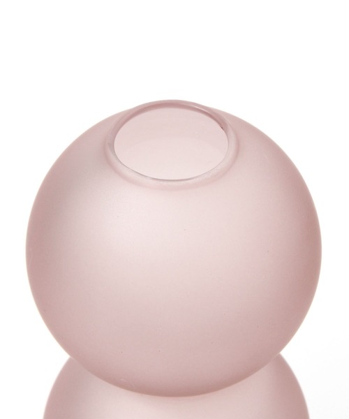 LAKOLE（ラコレ）の「マットガラスフラワーベース / 122505（フラワーベース・レディース・ピンク/オレンジ・FREE）」の6枚目の写真