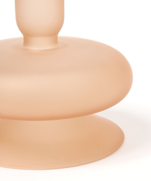 LAKOLE（ラコレ）の「マットガラスフラワーベース / 122505（フラワーベース・レディース・ピンク/オレンジ・FREE）」の3枚目の写真