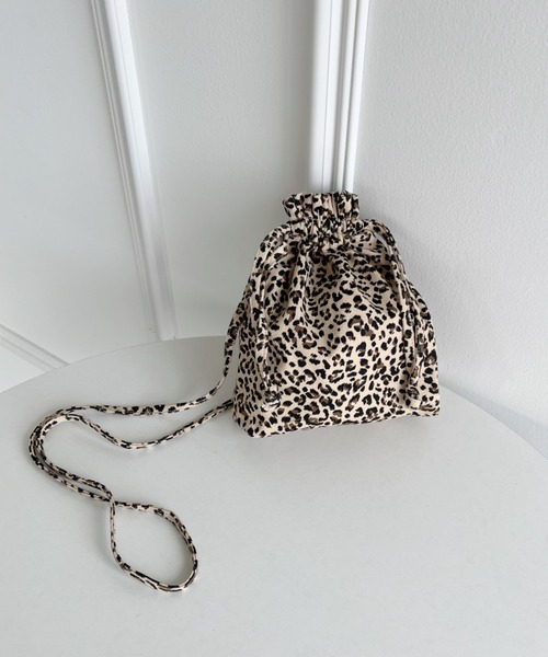 MYMOOD.（マイムード）の「レオパード巾着ミニショルダーバッグ（ショルダーバッグ・レディース・レオパード/ブラウン・FREE）」の18枚目の写真