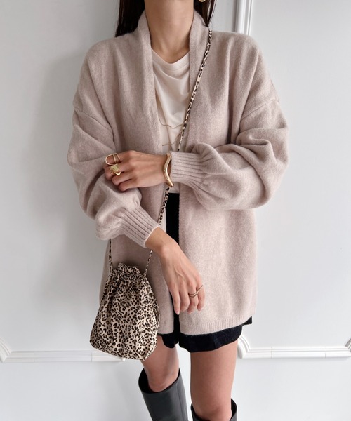 MYMOOD.（マイムード）の「レオパード巾着ミニショルダーバッグ（ショルダーバッグ・レディース・レオパード/ブラウン・FREE）」の6枚目の写真