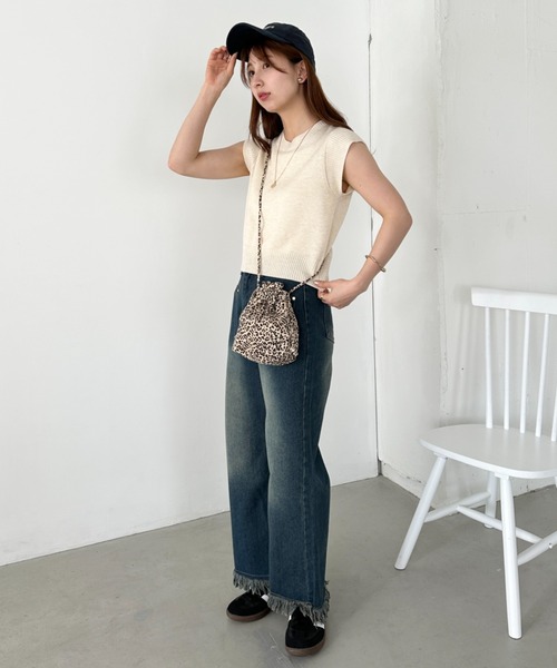 【新品】Rockon Social Club＊レオパードミニバッグ 新品】Rockon Social Club＊レオパードミニバッグ