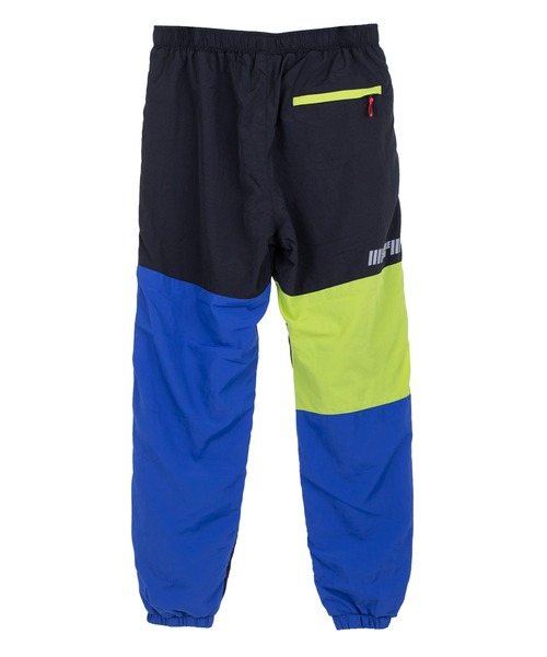 LONSDALE（ロンズデール）の「LONSDALE/ロンズデール セットアップ対応可 ワンポイントロゴ リフレクタープリント 両脇ポケット オーバーサイズ 配色 裏起毛 保温 ウォームアップ トレーニング ナイロンワッシャーパンツ（その他パンツ・メンズ・パープル/グリーン/ブラック・M/L/LL）」の7枚目の写真