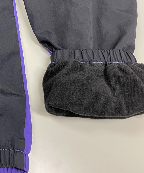 LONSDALE（ロンズデール）の「LONSDALE/ロンズデール セットアップ対応可 ワンポイントロゴ リフレクタープリント 両脇ポケット オーバーサイズ 配色 裏起毛 保温 ウォームアップ トレーニング ナイロンワッシャーパンツ（その他パンツ・メンズ・パープル/グリーン/ブラック・M/L/LL）」の15枚目の写真