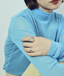 GOLDY | 【GOLDY】ジオメトリック サークル クロス セット リング / 5220204(リング)