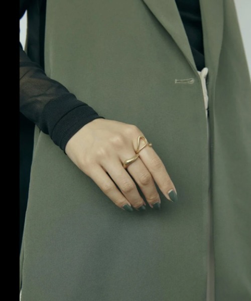 GOLDY（ゴールディ）の「【GOLDY】ジオメトリック サークル クロス セット リング / 5220204 / 5220705 / 5221103 / 5210705　※（リング・レディース・ゴールド/シルバー/シルバー系その他3/シルバー系その他5/シルバー系その他6/ゴールド系その他2/ゴールド系その他4/マルチ/シルバー系その他/ゴールド系その他5・FREE）」の7枚目の写真