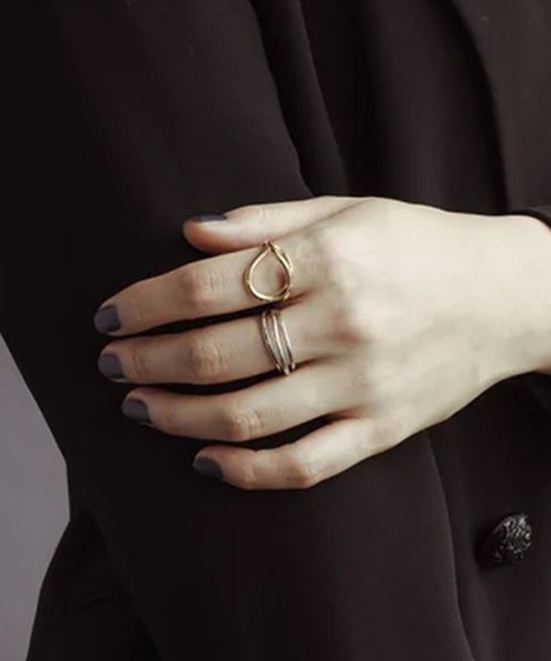 GOLDY（ゴールディ）の「【GOLDY】ジオメトリック サークル クロス セット リング / 5220204 / 5220705 / 5221103 / 5210705　※（リング・レディース・ゴールド/シルバー/シルバー系その他3/シルバー系その他5/シルバー系その他6/ゴールド系その他2/ゴールド系その他4/マルチ/シルバー系その他/ゴールド系その他5・FREE）」の10枚目の写真