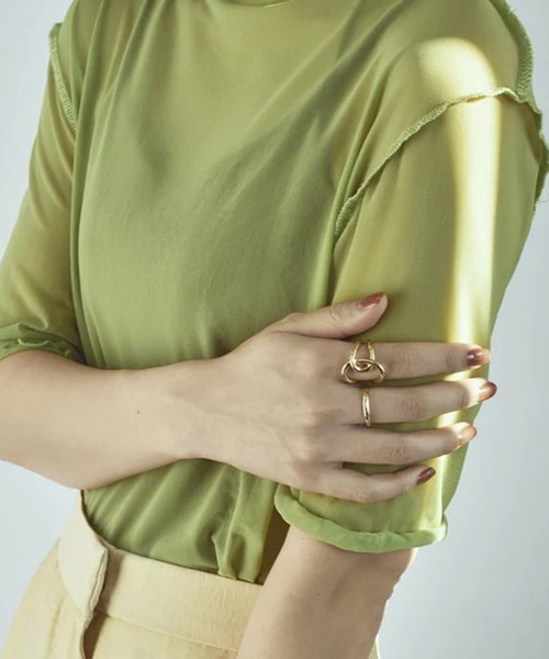 GOLDY（ゴールディ）の「【GOLDY】ジオメトリック サークル クロス セット リング / 5220204 / 5220705 / 5221103 / 5210705　※（リング・レディース・ゴールド/シルバー/シルバー系その他3/シルバー系その他5/シルバー系その他6/ゴールド系その他2/ゴールド系その他4/マルチ/シルバー系その他/ゴールド系その他5・FREE）」の14枚目の写真